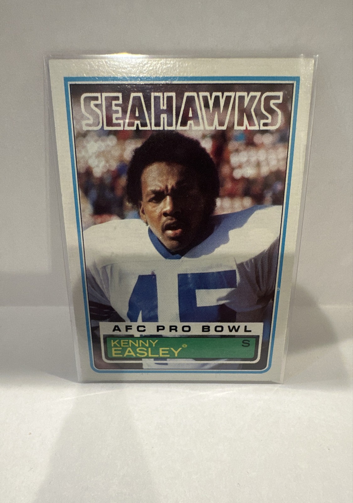 1983 Topps - Kenny Easley #384 Rookie Seattle Seahawks 