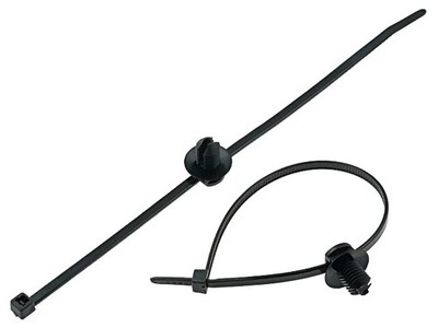Supporto per fascette per cavi RS PRO Ve, col. Naturale, 19