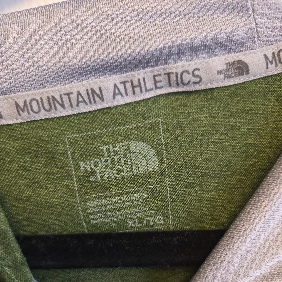 Lote de 2 camisas de rendimiento ligeras de manga larga North Face para hombre XL Foto 3 de 4