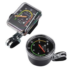Analog Cycling Speed Device For Accurate Measurement Retro Aluminum Construction