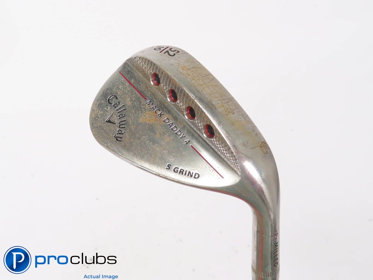 お買得！！マックダディ4　タクティカルウェッジ ツアーイシュー2本セット Callaway（キャロウェイ） MD4 レフティ ウェッジ 52S+56S 2本セット