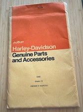 Harley-Davidson 1972 Year Motorcycle Repair Manuals & Literature