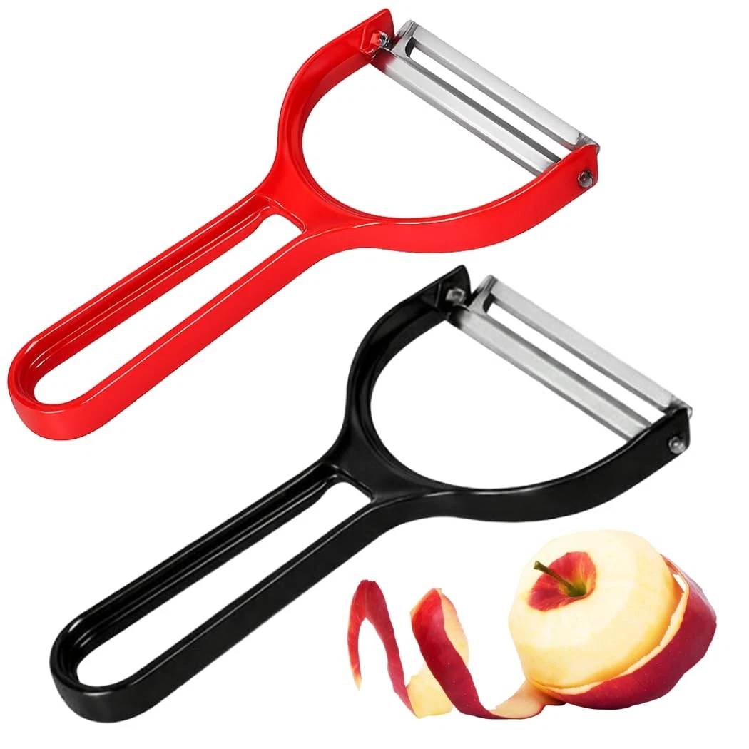 JapanBargain 3000, Japanese Peeler for Vegetable Fruit Wide, Multicolor
