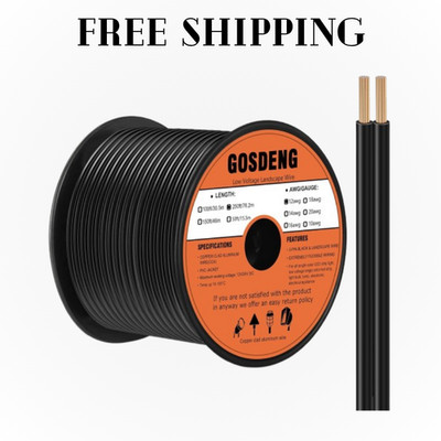 12/2 Low Voltage Landscape Wire 250FT Outdoor Landscape Lighting Cable 12 Gauge