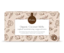 Femallay Organic Vaginal Moisturizing Suppository Melts - 100% Natural Suppos...