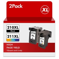 PG-210XL CL-211XL Ink Cartridge replacement for Canon PIXMA MP250 MP280 MX410