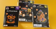 NEW Halloween DIY Craft Kit 3 Pack