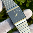 Vintage Seiko Dolce "Tank" Tungsten Sapphire Japan Men's Quartz Watch 9531-5060