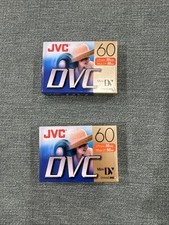 NEW Sealed LOT of 2 VINTAGE JVC DVC Mini DV Digital Cassette NEW NOS 60 90 min