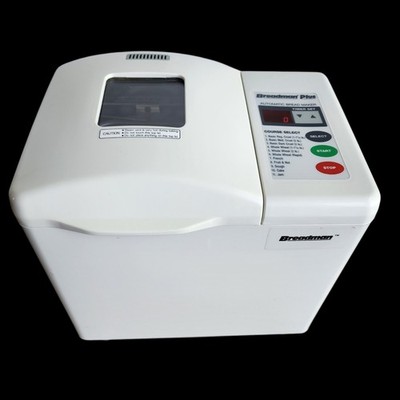 Breadman Plus Automatic Bread Maker Model TR-700 Up To 2lb Loaf Tested & Working