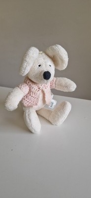 Rentner Jellycat Jelly Kitten Croshetta Maus creme/rosa Stofftier Plüschtier nicht mehr produziert 