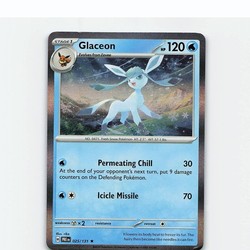 Glaceon 025/131 Prismatic Evolutions Holo Rare