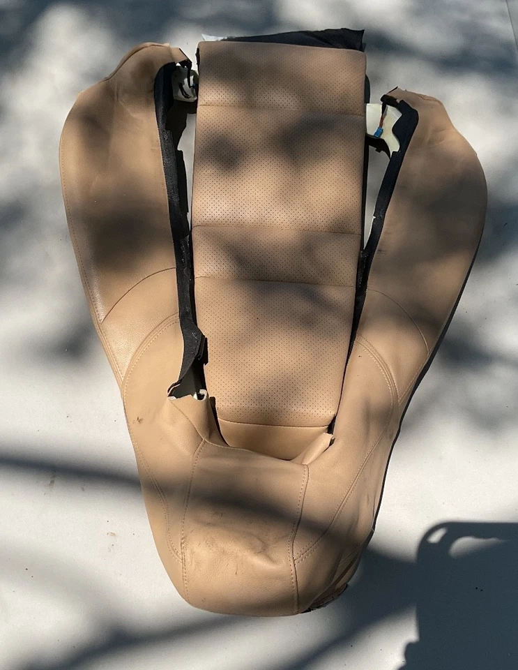 Cojín superior asiento delantero derecho Porsche Panamera 2010-2016 OEM Foto 3 de 4