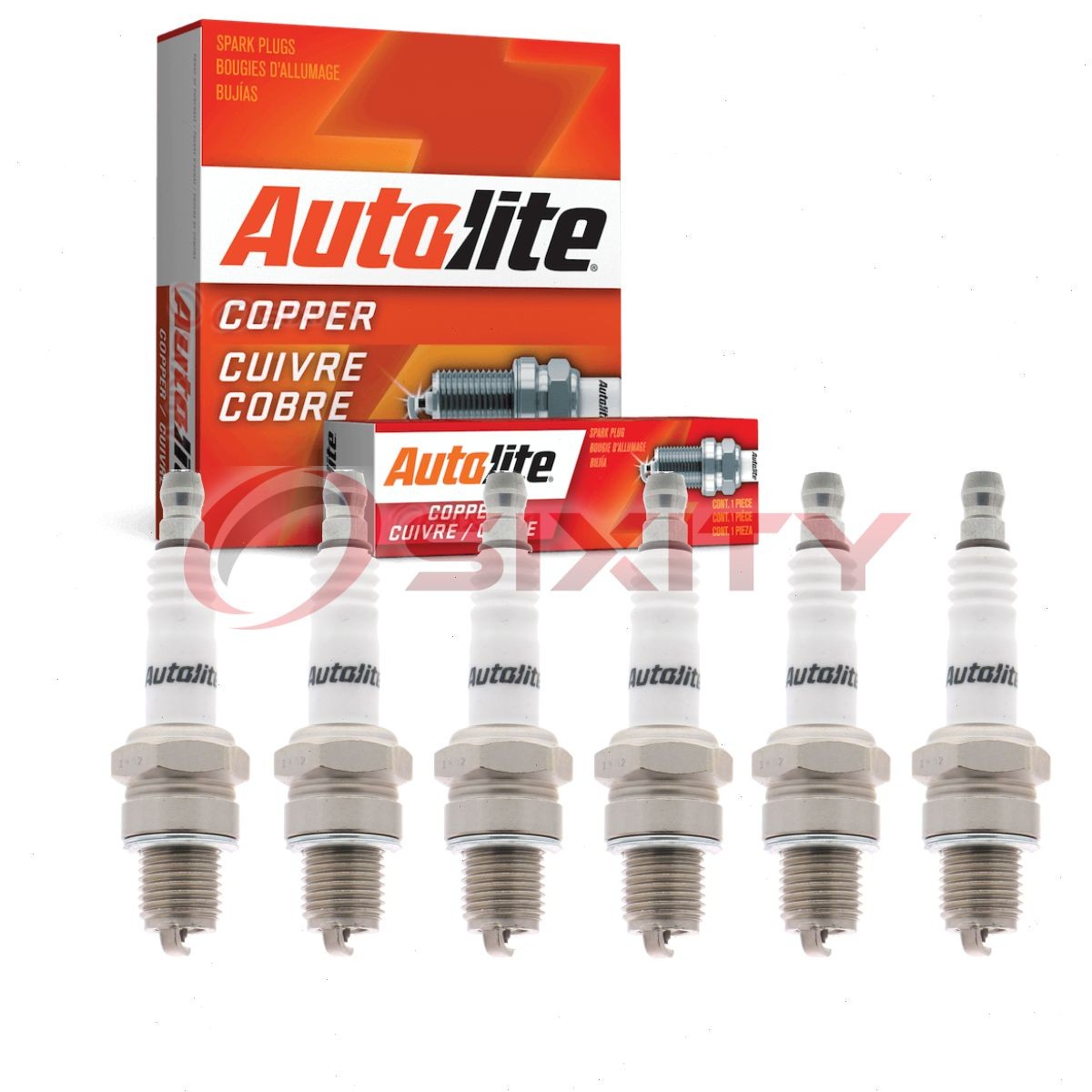6 pc Autolite Copper Core 4173 Spark Plugs for W9F S122F HV2 845 816 7112 us