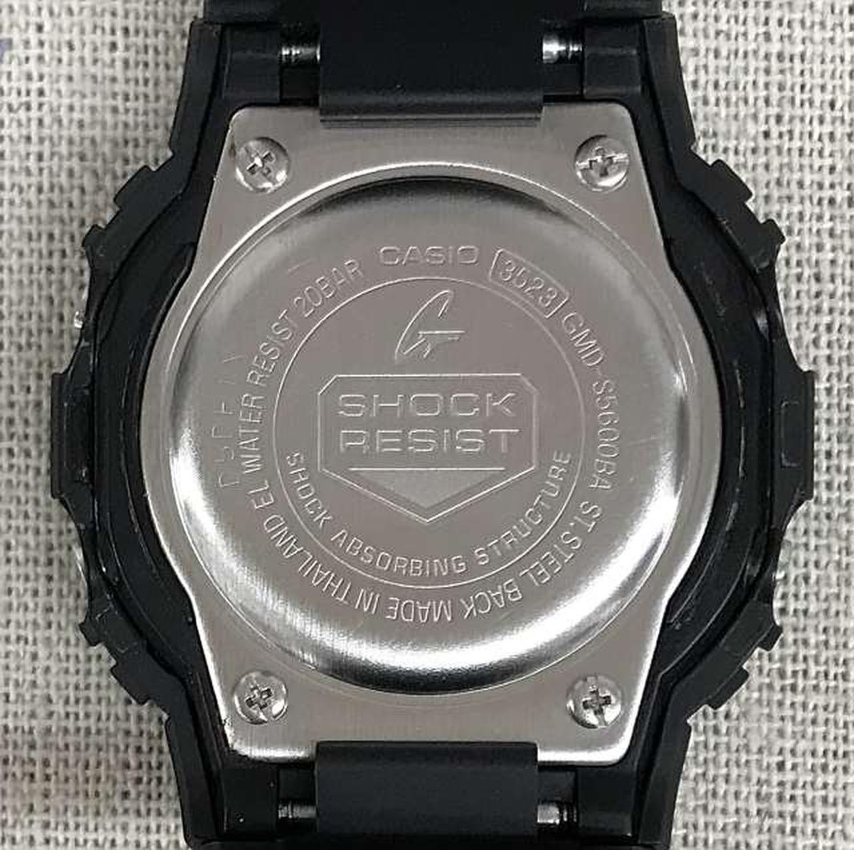 CASIO G-SHOCK GMD-S5600BA Quartz Watch View 5