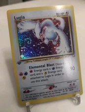**Custom-made**High Quality,1st Ed.Lugia Neogenesis,*"Display Card"*