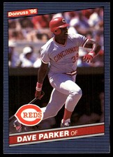 Dave Parker 1986 Donruss #203 Reds MLB READ FREE SHIPPING AutographDen