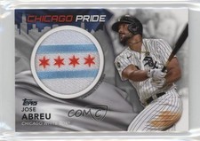 2022 Topps Series 1 City Flag Commemorative Relics Jose Abreu #CFP-JA Patch 1mv7