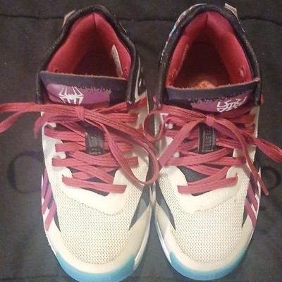 adidas LWL120002 Spider-Gwen Marvel Kids Athletic Sneakers White Red Blue 1