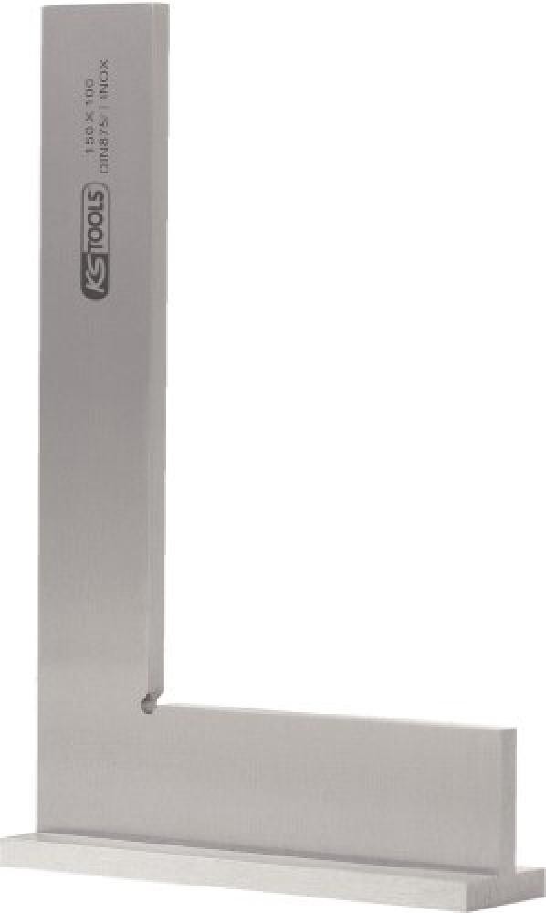 Squadra a Cappello 150mm KS Tools 300.0211 DIN 875/1 - Acciaio Rettificato