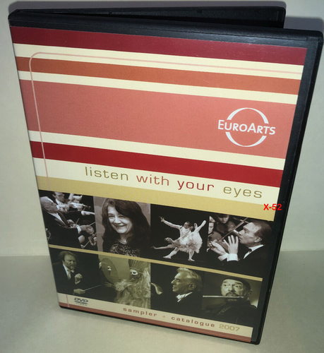 Euroarts Sampler DVD Ennio Morricone LeGrand Mahler Beethoven Verdi Mozart Brel - Picture 2 of 8