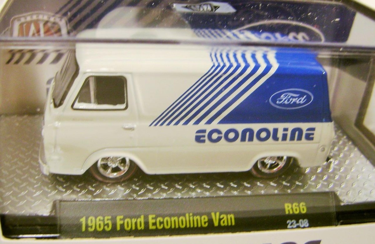 1965 '65 FORD ECONOLINE VAN R66 M2 MACHINES DIECAST 2023 | eBay