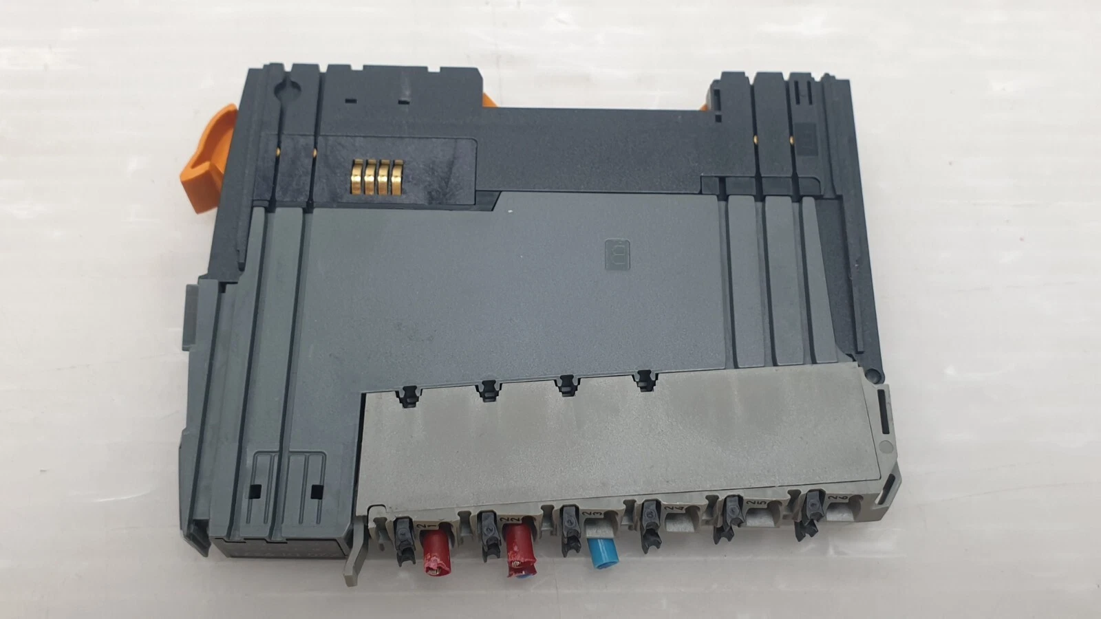 Back side of the X20 DI 9371 module with the 12-pin terminal block