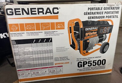 Generac GP-5500 Generator New in box unopened.