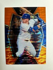 2022 Panini Select Premier JEFF MCNEIL ORANGE PULSAR #6/16 NY METS #138