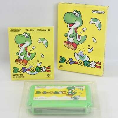 YOSSY NO TAMAGO Yoshi Famicom Nintendo 2303 fc | eBay