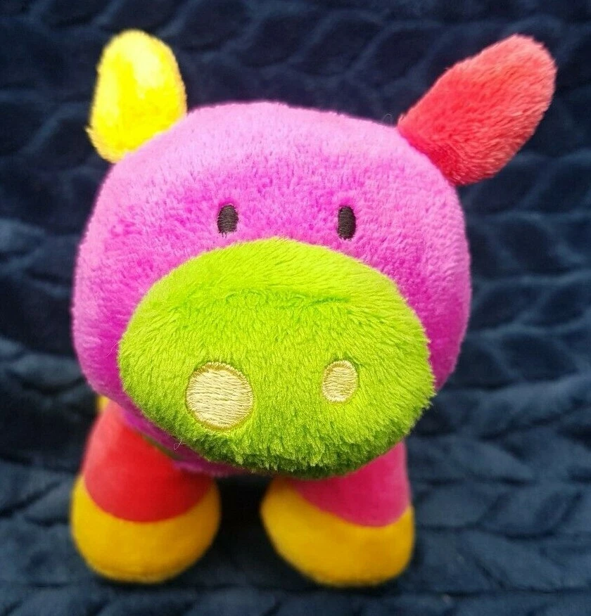 Beanstalk Argos Pig Squeaker soft toy plush 7 spots