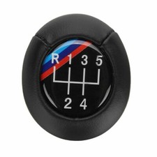 5 Speed Car Manual Gear Shift Knob Fit For BMW E34 E36 E39 Black UK