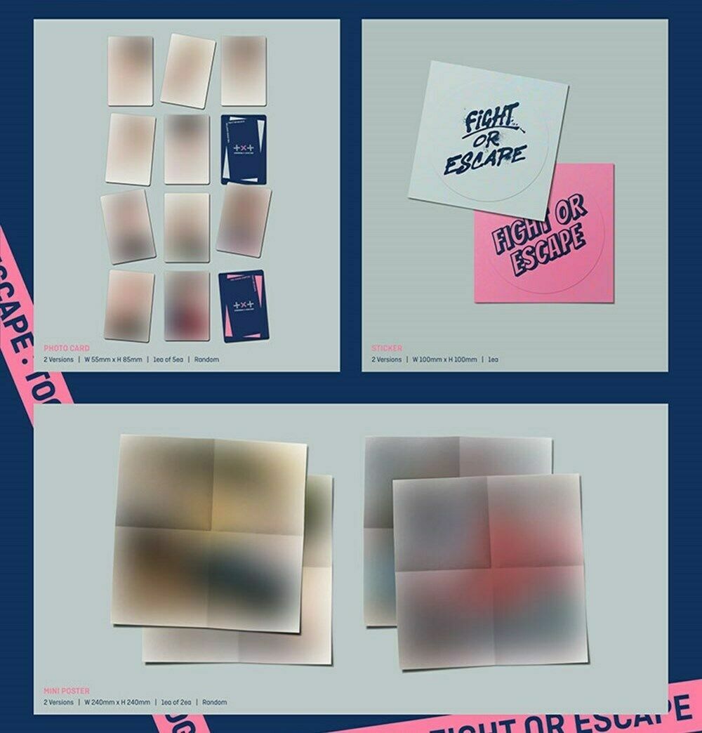 TXT [CHAOS CHAPTER:FIGHT OR ESCAPE] TOGETHER Version | eBay