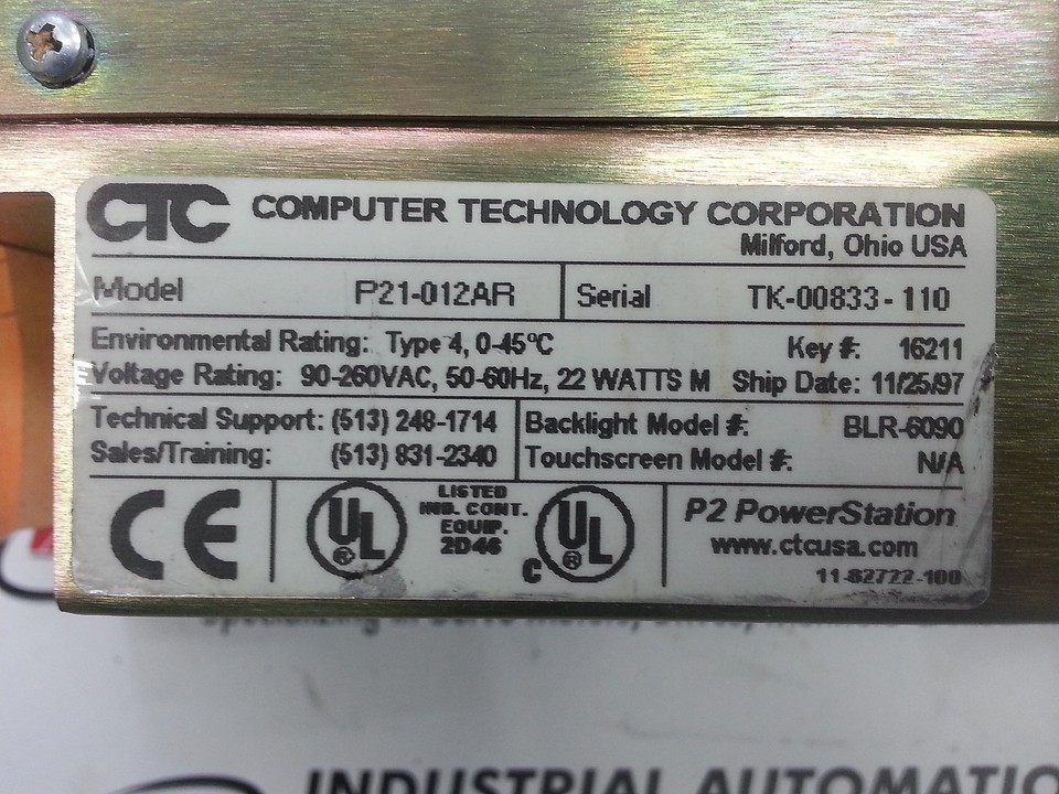 CTC PARKER PANEL P21-012AR | eBay