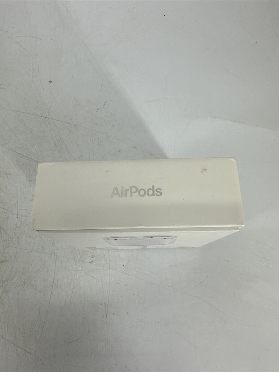 EMPTY BOX Apple AirPods 2nd Gen MV7N2AM/A with Instructions EMPTY BOX Apple AirPods 2nd Gen MV7N2AM/A with Instructions