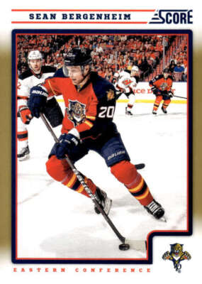 SEAN BERGENHEIM 2012-13 Panini Score Gold Rush #214 NHL Panthers  ID:119849