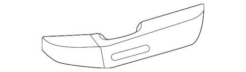 Almohadilla de reposabrazos para Ford (P/N 1L2Z-7827619-AAA)