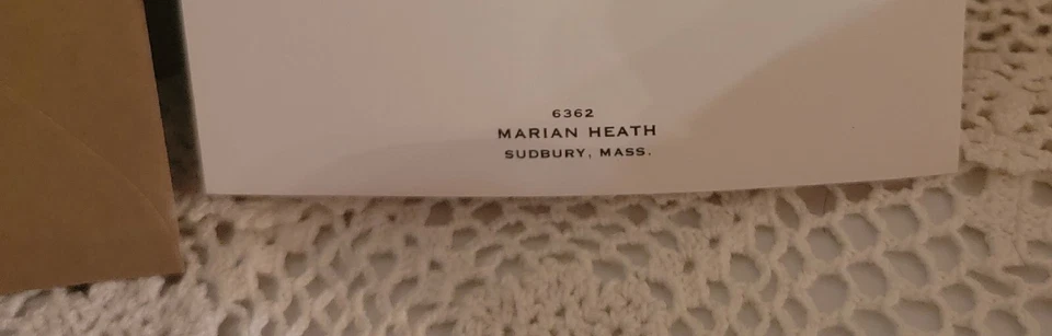 NEW Strawberry Box of 10 Note Cards & Envelopes Marian Heath Sudbury MA  (4"x5") - Image 4 of 4