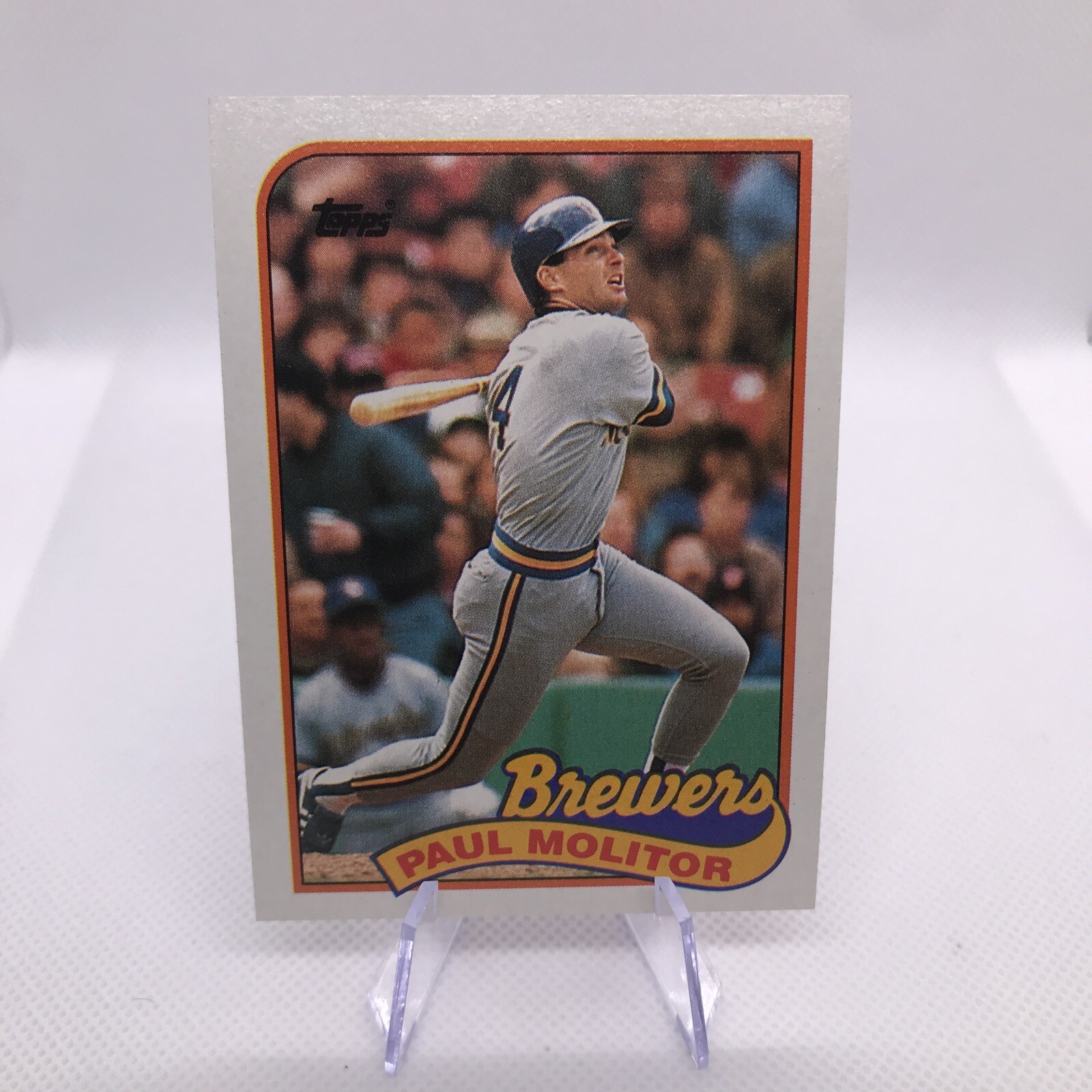 1989 Topps - #110 Paul Molitor Milwaukee Brewers HOF DH-3B