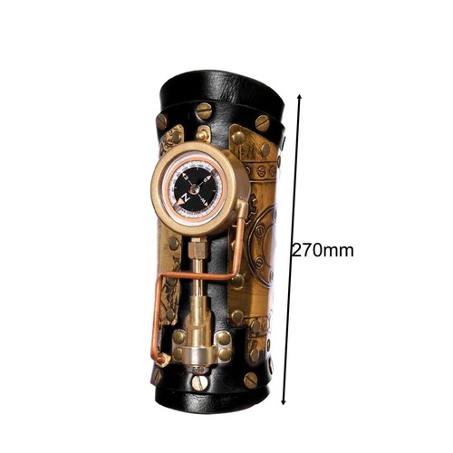 Steampunk Arm Sleeve with Mechanical Compass Cuff for Club Cosplay Carnival - Picture 2 of 7