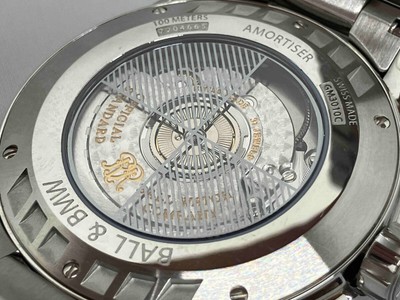 BALL WATCH GM3010C-PCFJ-SL BMW GMT Automatic watch White dial  