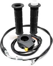 mini bike throttle assembly 7/8" Throttle Cable Accelerator Handlebar Grip