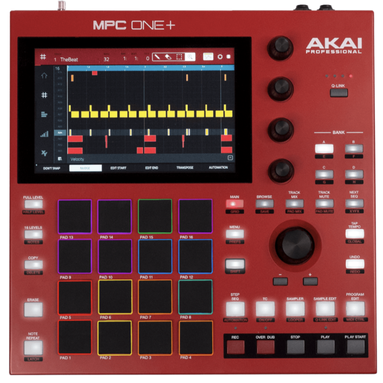 AKAI MPC One+ Standalone Drum Machine, Beat Maker & MIDI