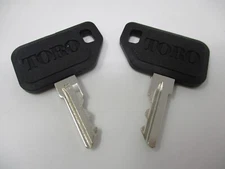 2 Genuine Toro 99-7418 Utility Vehicle Keys Replacement Lawn-Boy Workman MD MDX