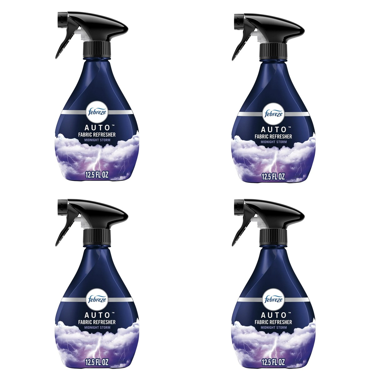 Febreze Fabric AUTO Car Spray Air Freshener, Midnight