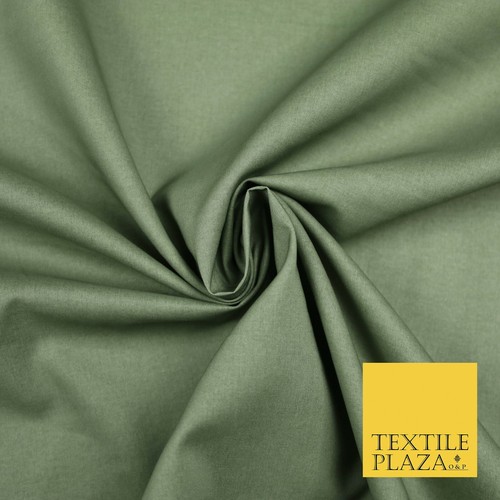 PREMIUM POPLIN 100% PURE COTTON SOLID PLAIN DYED FABRIC DRESS CRAFT MATERIAL 59" - Picture 33 of 46