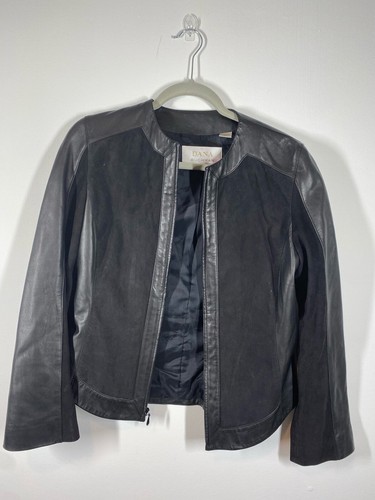 Dana Buchman womens black jacket 100 