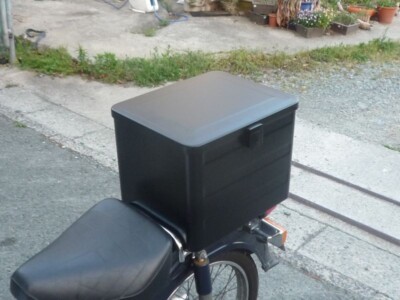 Genuine Honda Cross Cub luggage box 08L71-K88-J10ZA F/S | eBay