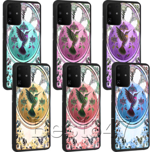 Hummingbird Freedom Dream Garden Phone Case for Samsung S20 S22 S23 ultra Cover - Afbeelding 1 van 30