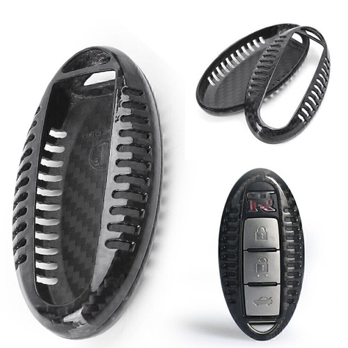 Remote Fob Key Case Shell Cover Carbon Fiber for Infiniti Q50 Q70 Q60 ...